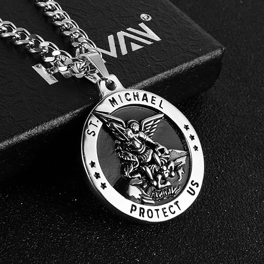 Pendant Necklace Michael The Archangel