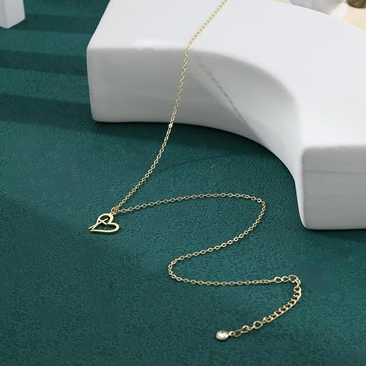 Necklace Heart Cross