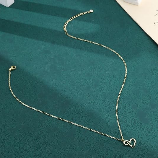 Necklace Heart Cross