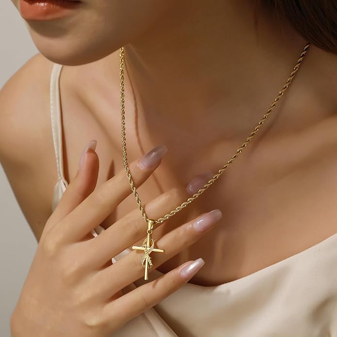 Faith Cross Necklace for Women