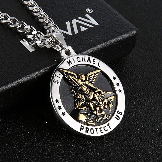 Pendant Necklace Michael The Archangel