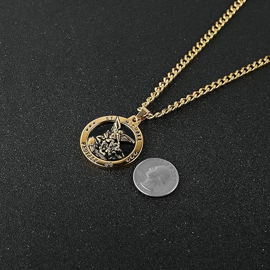 Pendant Necklace Michael The Archangel