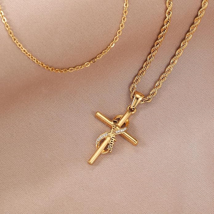 Faith Cross Necklace for Women
