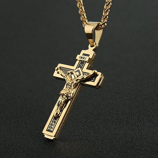 Necklace Jesus Crucifixes Pendant