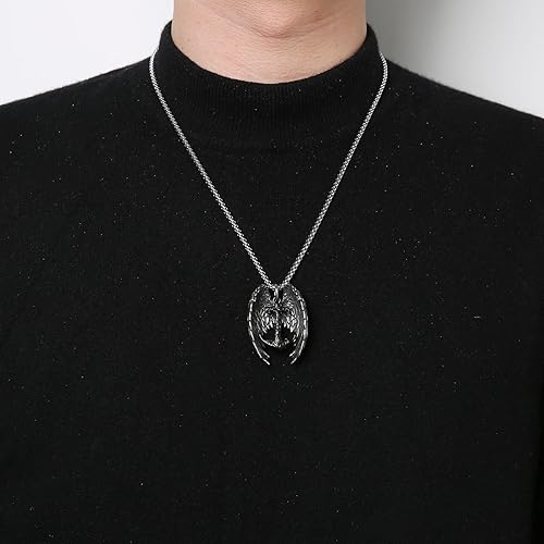 Wings Anchor Necklace