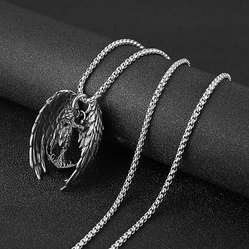 Wings Anchor Necklace