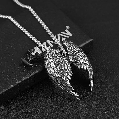 Wings Anchor Necklace