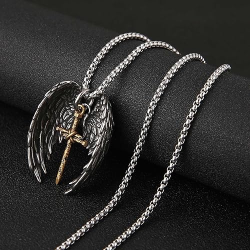 Wings Cross Necklace