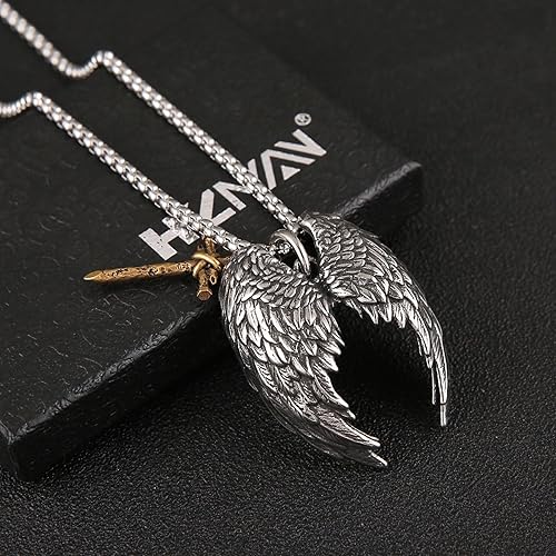Wings Cross Necklace