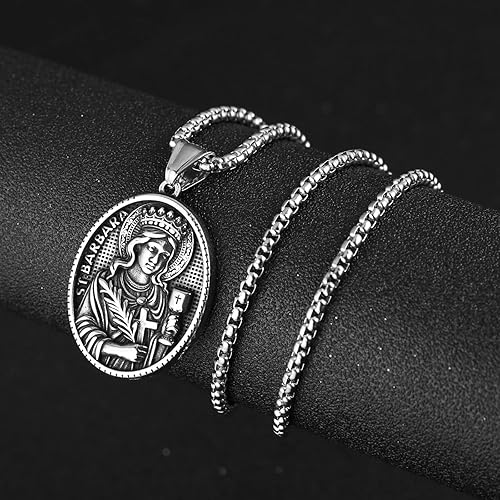 Necklace & Medal of Barbara