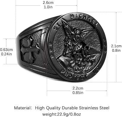 One color Ring St. Michael San Miguel