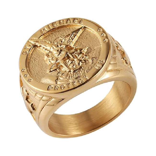 One color Ring St. Michael San Miguel
