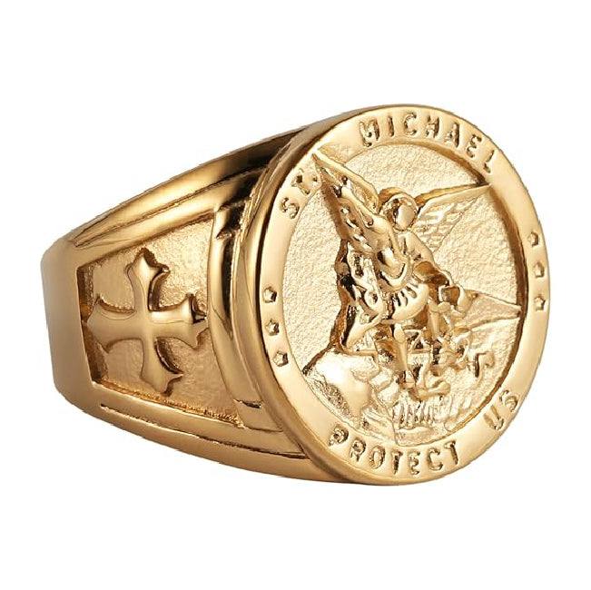 One color Ring St. Michael San Miguel