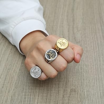 One color Ring St. Michael San Miguel