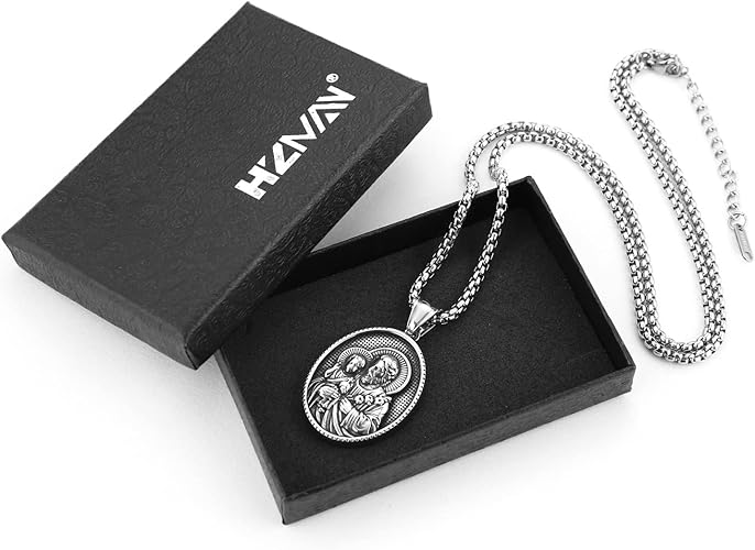 Necklace & Medal of Joseph & Jesus Polishing