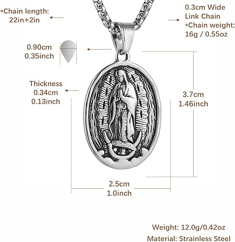 Necklace & Medal of Mary