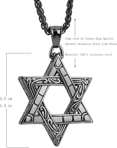Star of David Pendant Necklace