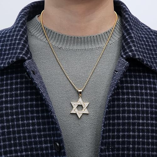 Necklace Star of David Pendant