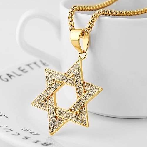 Necklace Star of David Pendant