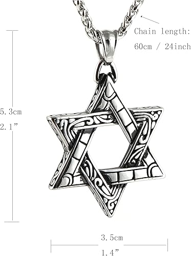 Star of David Pendant Necklace