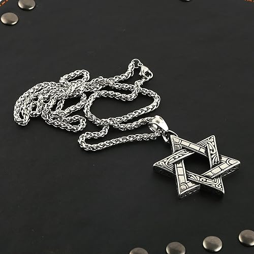 Star of David Pendant Necklace