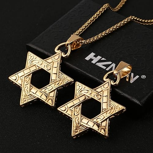 Star of David Pendant Necklace