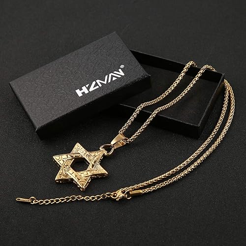 Star of David Pendant Necklace
