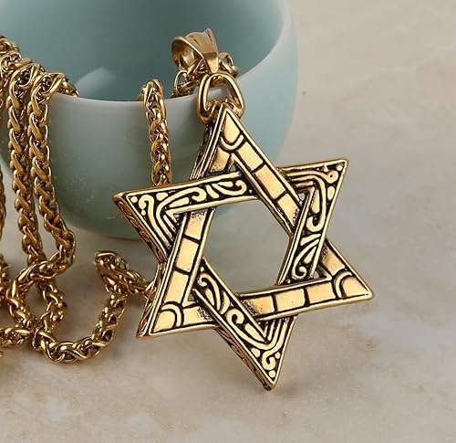 Star of David Pendant Necklace