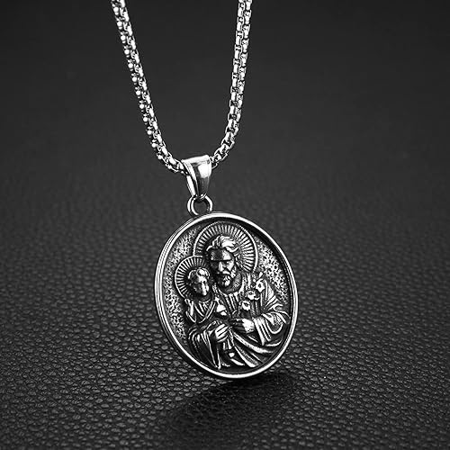 Necklace & Medal of Joseph & Jesus