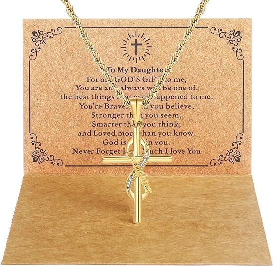 Faith Cross Necklace for Women