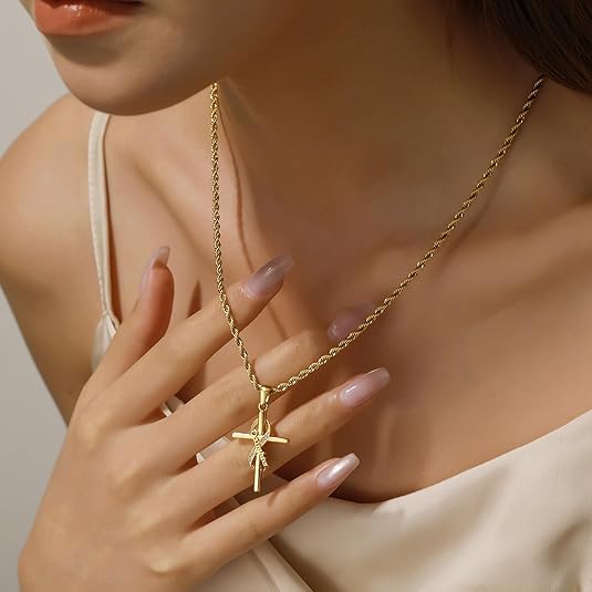 Faith Cross Necklace for Women