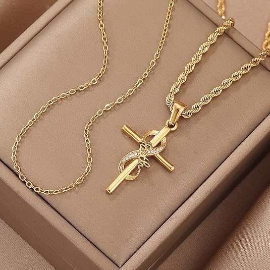 Faith Cross Necklace for Women