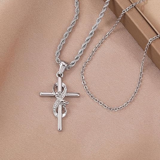 Faith Cross Necklace for Women