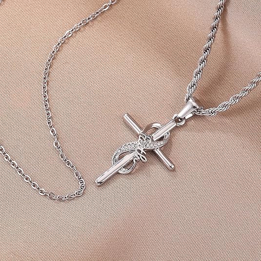 Faith Cross Necklace for Women