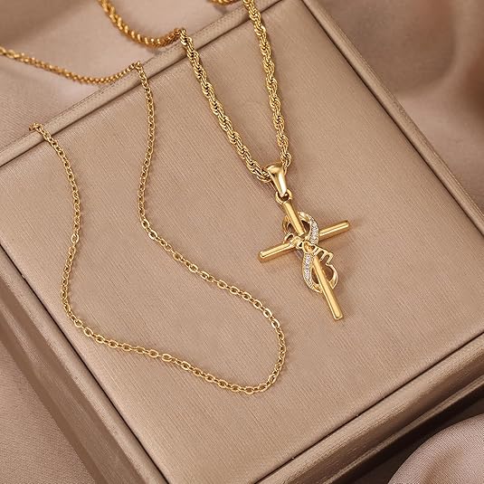 Faith Cross Necklace for Women