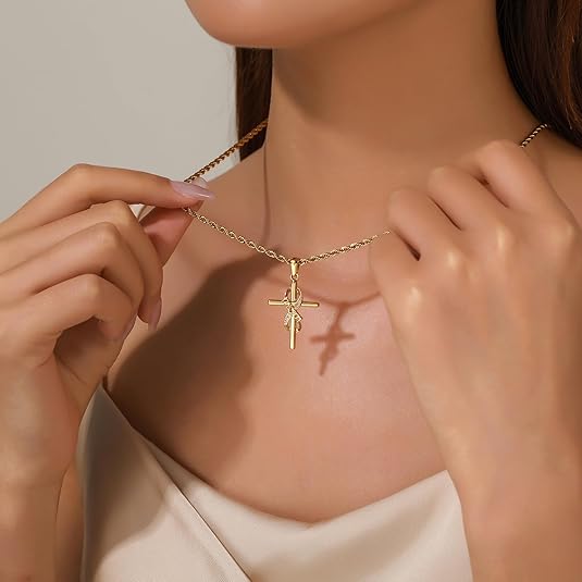 Faith Cross Necklace for Women