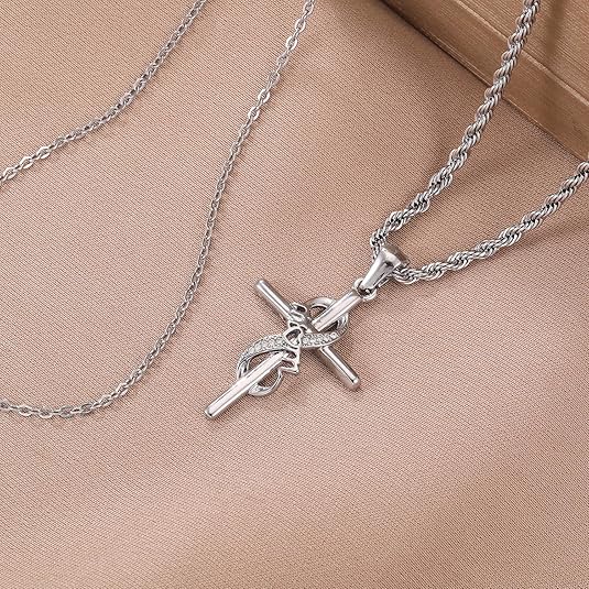 Faith Cross Necklace for Women
