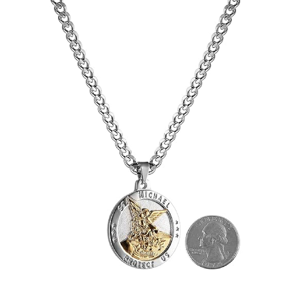 Pendant Necklace Michael The Archangel