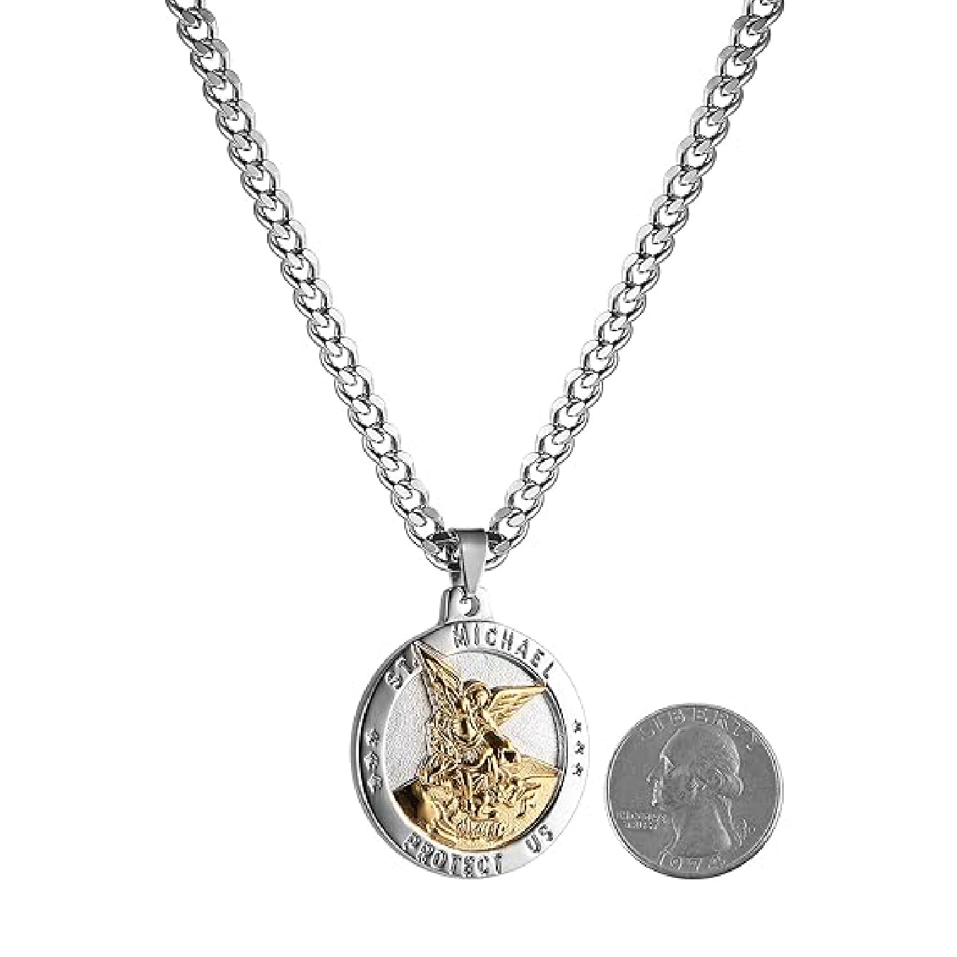Pendant Necklace Michael The Archangel