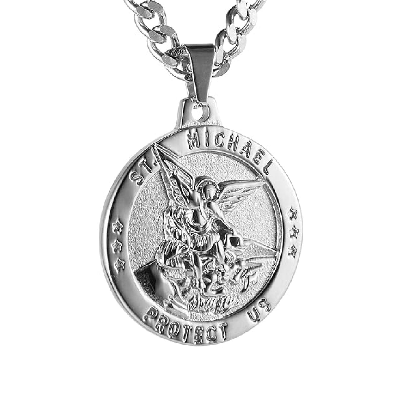 One color Pendant Necklace Michael The Archangel