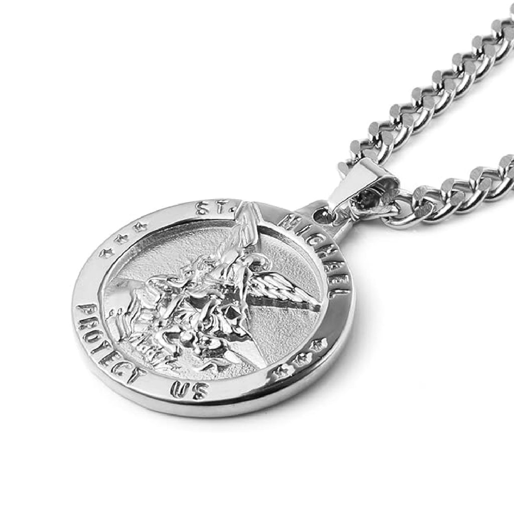 One color Pendant Necklace Michael The Archangel