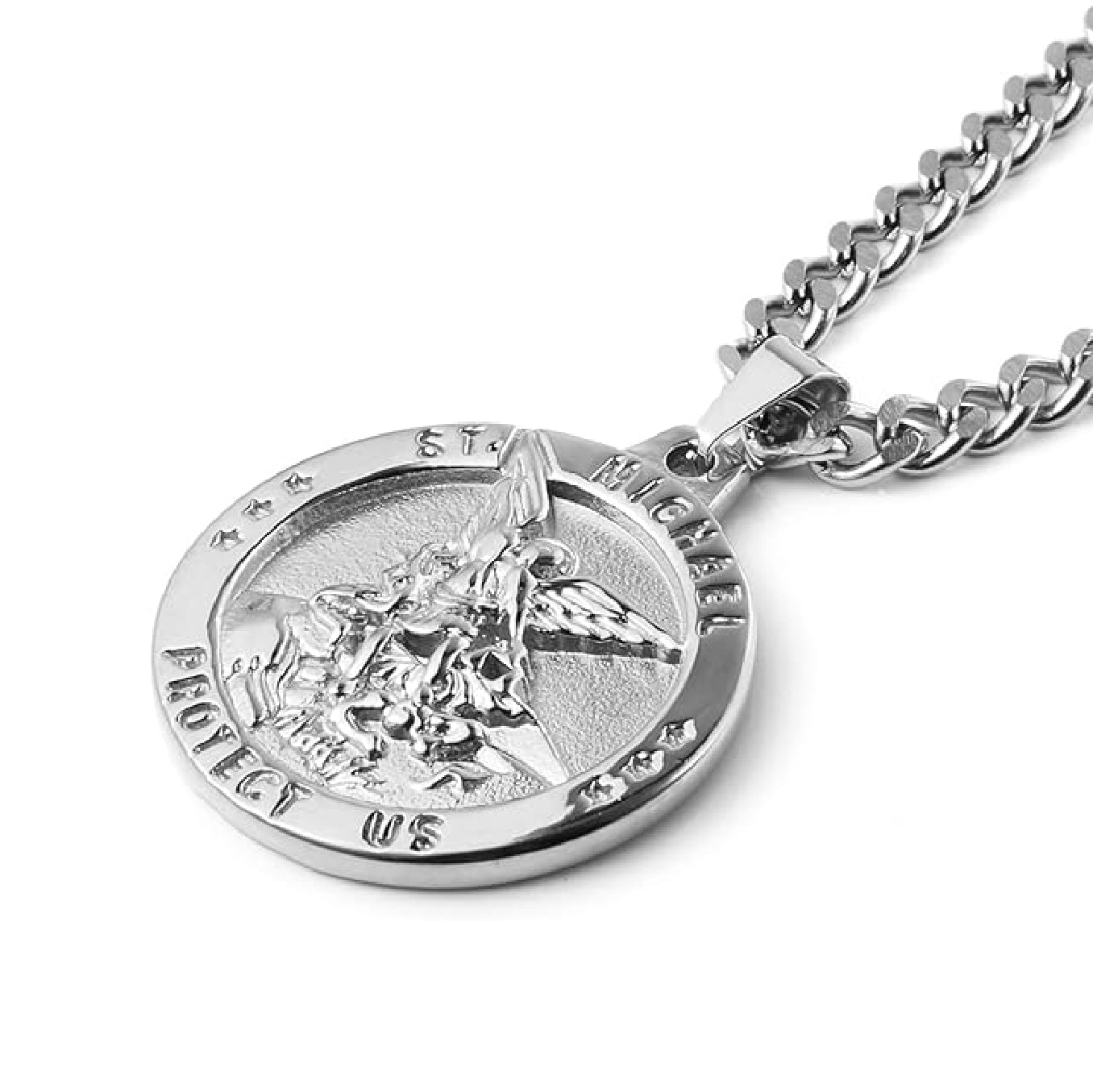 One color Pendant Necklace Michael The Archangel