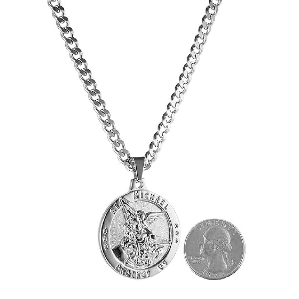 One color Pendant Necklace Michael The Archangel