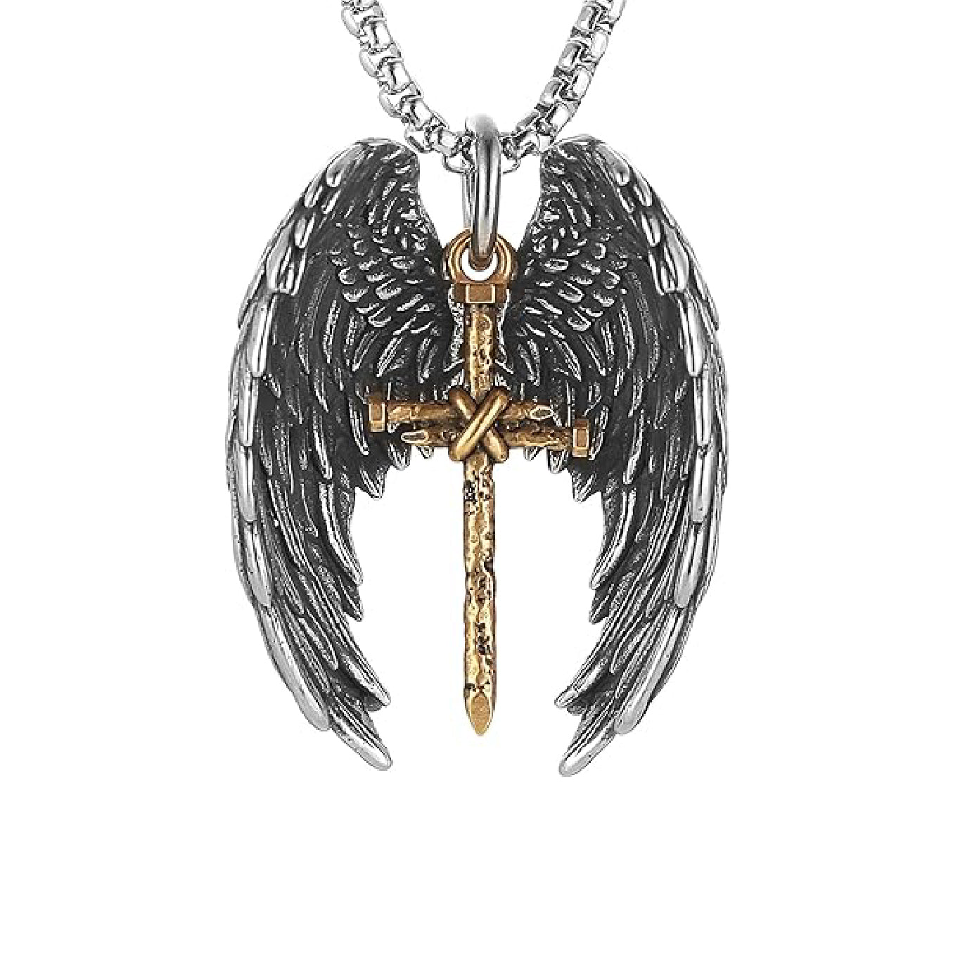 Wings Cross Necklace