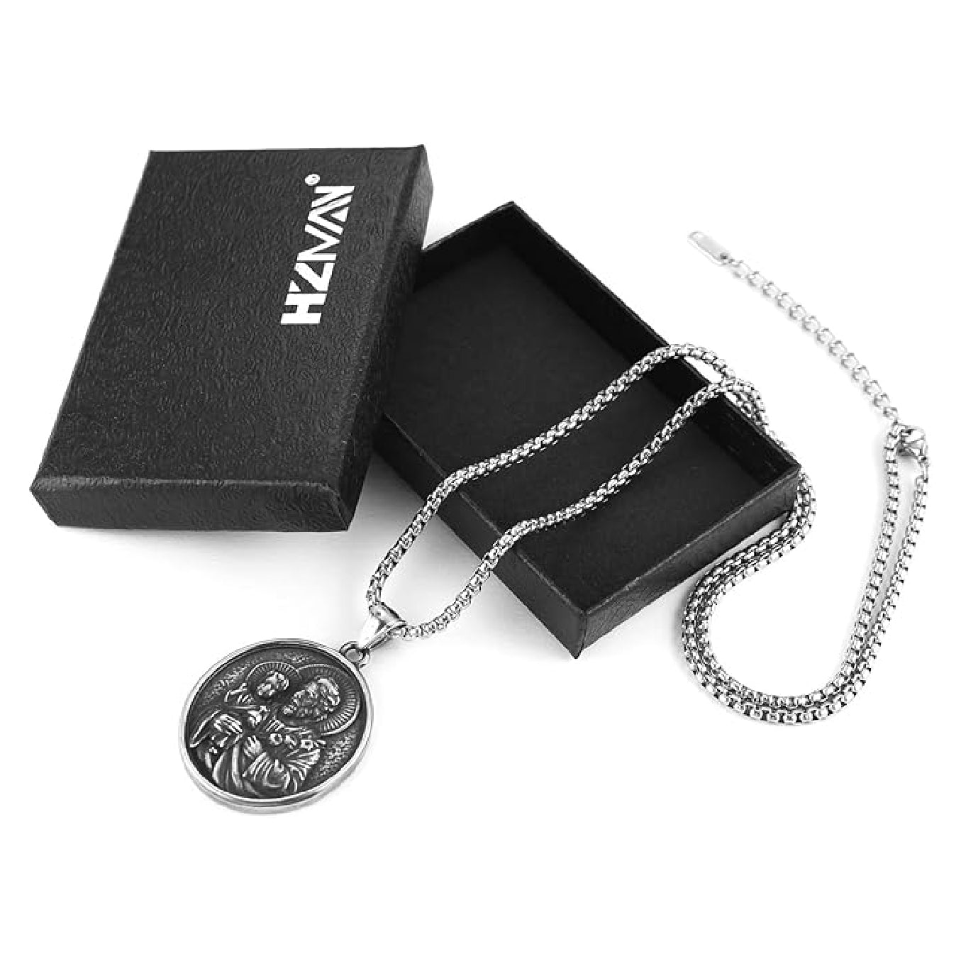 Necklace & Medal of Joseph & Jesus