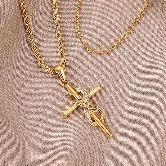 Faith Cross Necklace for Women
