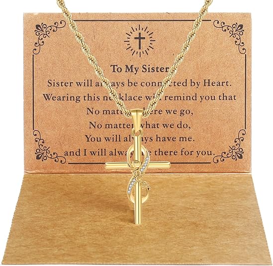 Faith Cross Necklace for Women