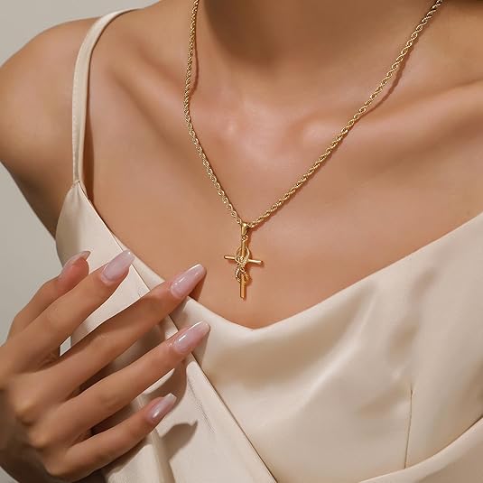 Faith Cross Necklace for Women