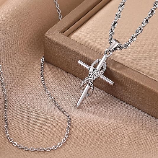 Faith Cross Necklace for Women